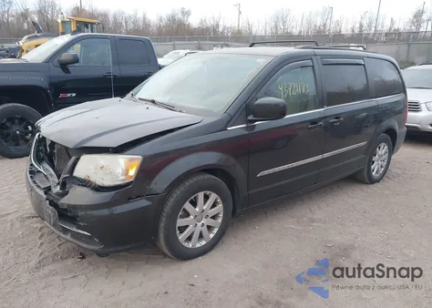 2014 Chrysler Town & Country Touring z USA, uszkodzony, nr VIN 2C4RC1BG2ER219229